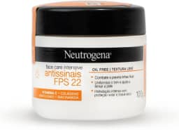 Neutrogena Hidratante Facial Antissinais Face Care Intensive FPS 22, 100g