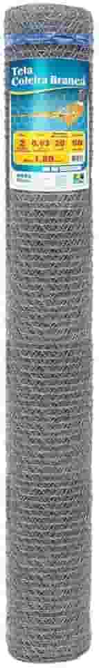 Tela metálica para galinheiro fio 23 BWG x 1,8 m rolo com 50 metros - Morlan