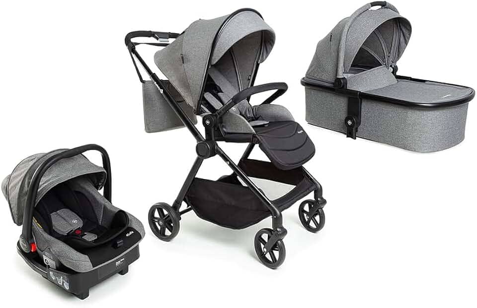 Safety 1st, Travel System Magnific, 5 em 1, Grey Denin