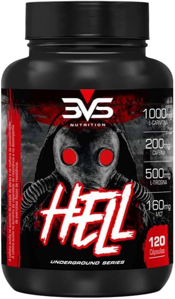 3VS Nutrition Termogênico Hell 120 Cápsulas