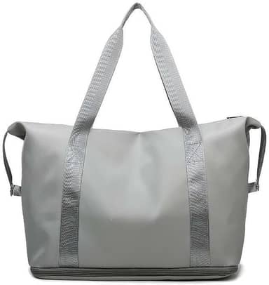 Bolsa de viagem à prova d'água com grande capacidade(Cinza)