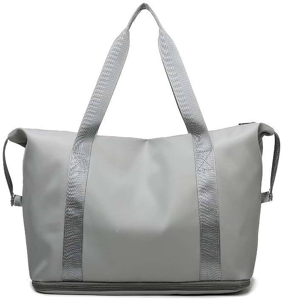 Bolsa de viagem à prova d'água com grande capacidade(Cinza)