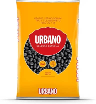 Urbano, Feijão Preto, Tipo 1-1kg