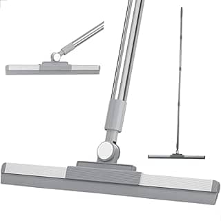 Rodo Vassoura Mágica de Silicone 51cm Cabo de 160cm Flytex Ideal para Limpeza de Vidros, Pisos e Superfícies