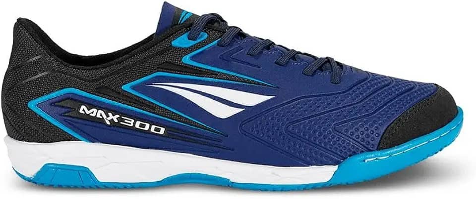 Chuteira Penalty Max 300 Futsal Laranja e Branca