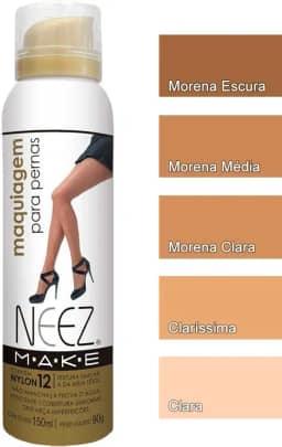 Maquiagem para Pernas Morena Clara Nezz 150ml