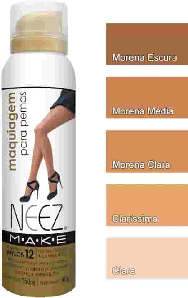 Maquiagem para Pernas Morena Clara Nezz 150ml