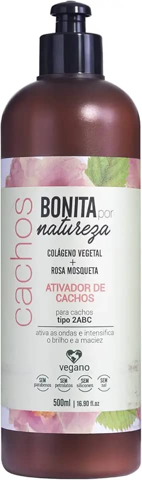 Ativador De Cachos Bonita 500Ml Cachos 2Abc