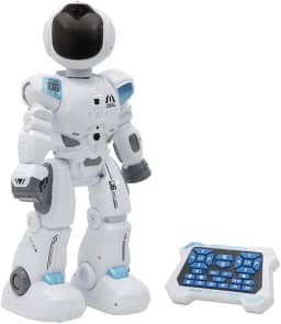 Zippy Toys Mega Robô Programavél com 30 Funções e Interação ao Som e Toque com Bateria Recarregável USB Moderno