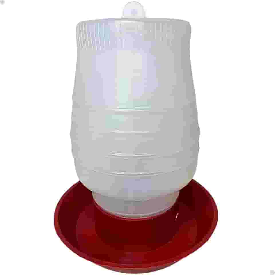 Bebedouro Automático Para Aves 2 Litros Galinhas Pintinhos Codornas Frangos Bebedor Pendurável Ave
