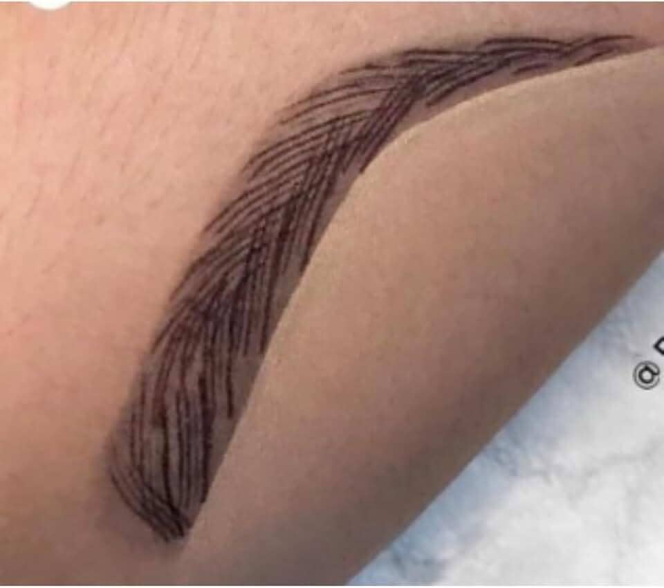 Caneta de Sobrancelha, Barba, Bigode Homem Pigmentação Preencheminho Fio a Fio Microblanding Dia dos Pais Namorados