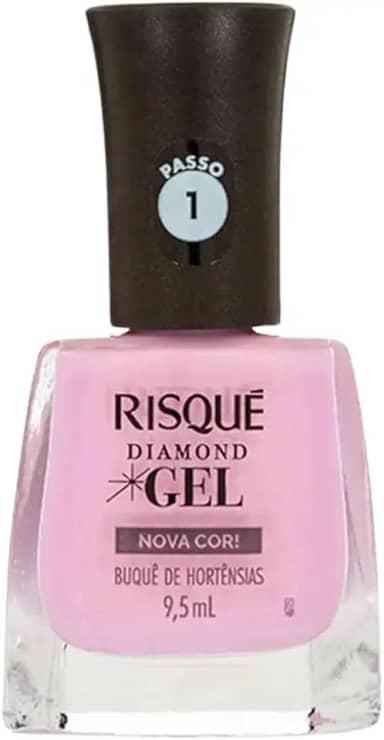 RISQUE ESMALTE DIAMOND GEL BUQUE DE HORTENSIAS 9,5ML