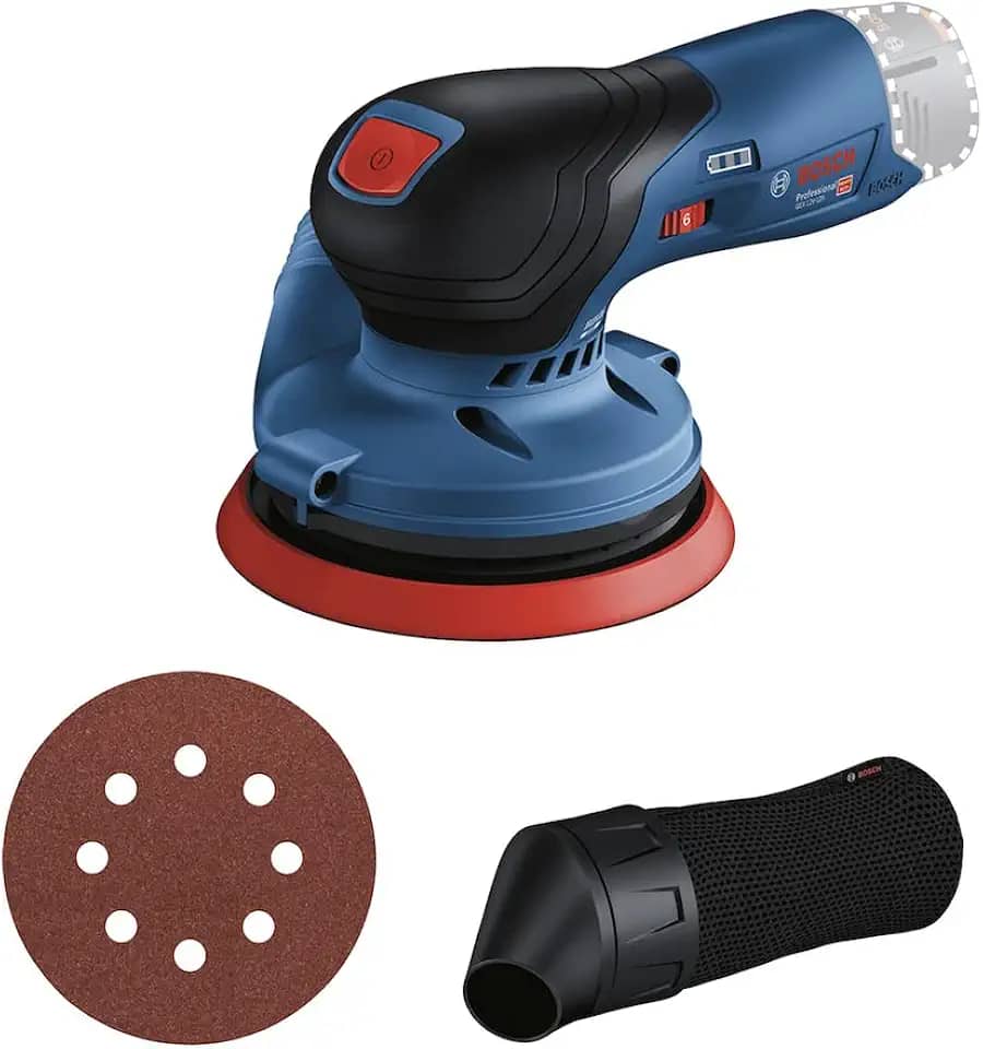 Bosch Lixadeira roto orbital GEX 12V-125 Brushless Sem bateria