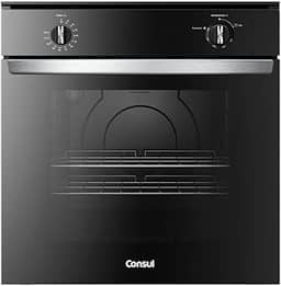 Forno de Embutir a Gás 78 Litros Preto com Grill - COA84CE 220v