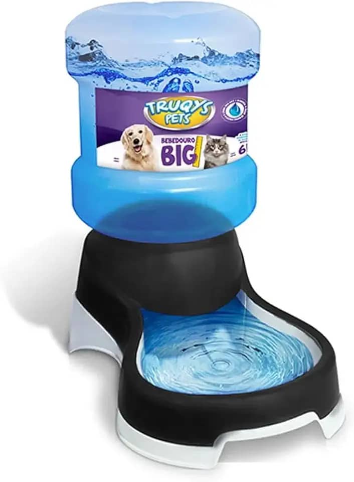 TRUQYS - Bebedouro Automático 6 L Preto