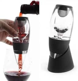 Aerador Decantador Magic Luxo Vinho Torre Suporte Decanter