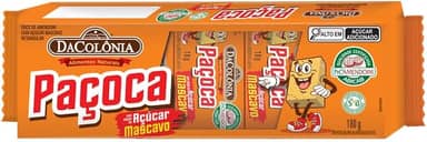 PACOCA RETANGULAR C/MASCAVO 180G