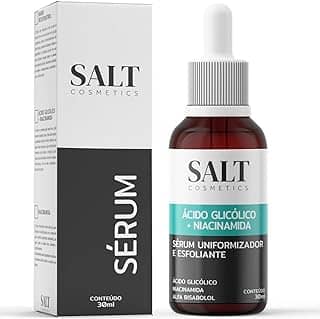 Sérum 10% Ácido Glicólico + 5% Niacinamida + 1% Alfa Bisabolol - Salt Cosmetics