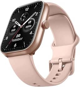 Bettdow SmartWatch, relogio smartwatch com 1.91' Ecrã tátil e Alexa, à prova d'água IP68, relogio smartwatch feminino e masculino com 100+ Modos Esportivos Faz e Recebe Ligações(ouro)