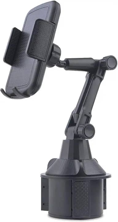 Q-XIAOKEAI com ângulo ajustável para SUV Truck Car porta copo suporte para celular 3,5-6,7 '