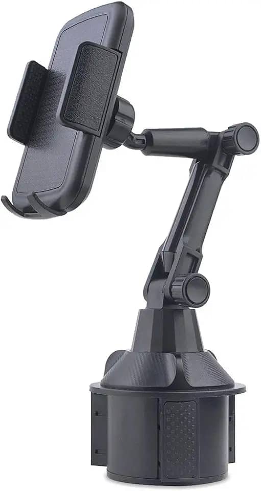 Q-XIAOKEAI com ângulo ajustável para SUV Truck Car porta copo suporte para celular 3,5-6,7 '