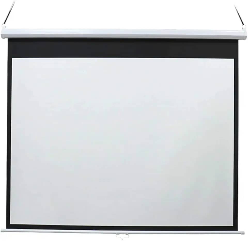 Tela De Projeção Retrátil 1,80X1,80M 97 Polegadas - AC351, Multilaser, Branco