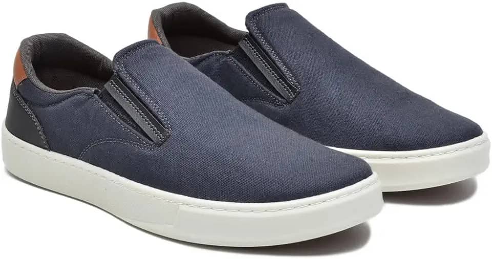 Sapatenis Masculino Slip On Confort Anti Stress