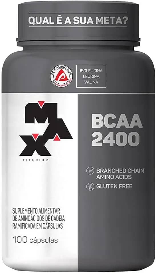 BCAA 2400-100 Cápsulas - Max Titanium, Max Titanium