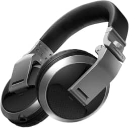 Fone de Ouvido, Pioneer DJ, HDJ-X5-S/XEGWL, Silver, Pacote de 1