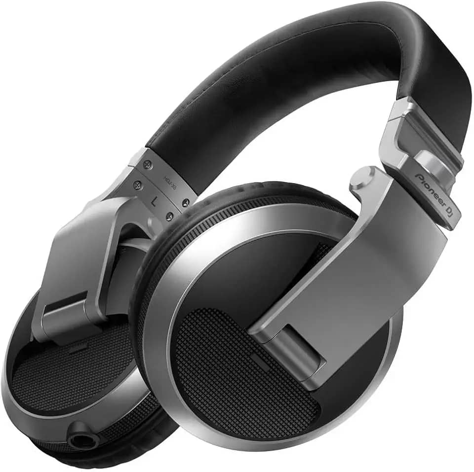 Fone de Ouvido, Pioneer DJ, HDJ-X5-S/XEGWL, Silver, Pacote de 1