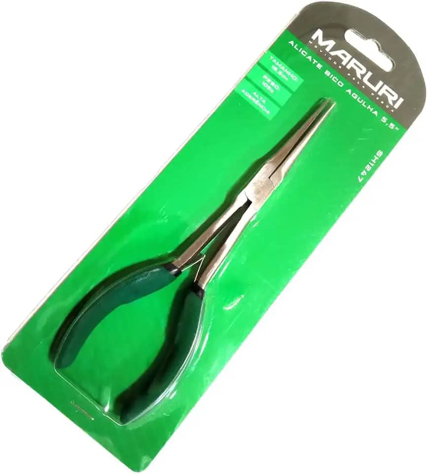 Alicate Bico Agulha Maruri 18cm SH1247 Pesca Saca Garateia
