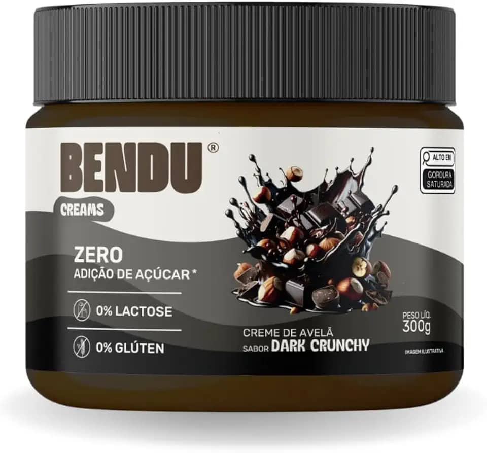 Creme de avelã dark crunchy