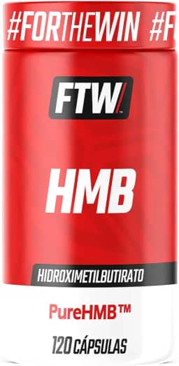 HMB Hidroximetilbutirato 1500mg 120 Cápsulas - FTW