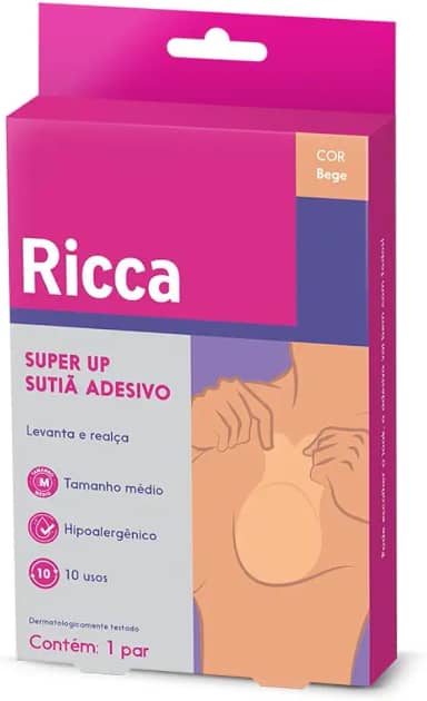 SUTIÃ ADESIVO RICCA M BEGE