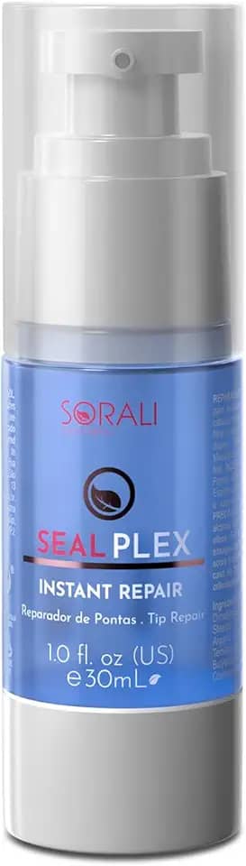 SEALPLEX Reparador de Pontas 30ml – Selagem Imediata, Antifrizz e Brilho Intenso para Fios Ressecados - Sorali Cosmetics