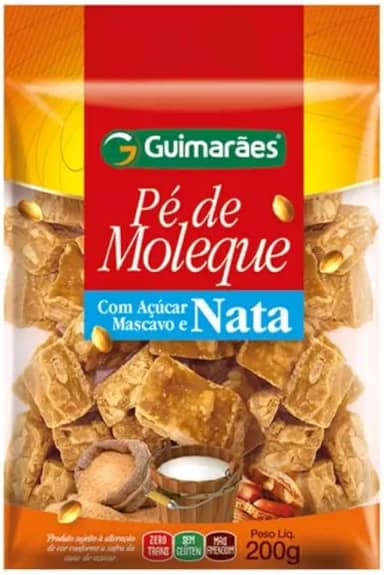 Pé de Moleque Com Nata 200g