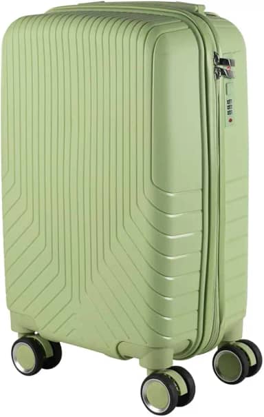 Mala de bordo em Polipropileno 4 rodas 360º - AeroMalas Sérvia (Verde)