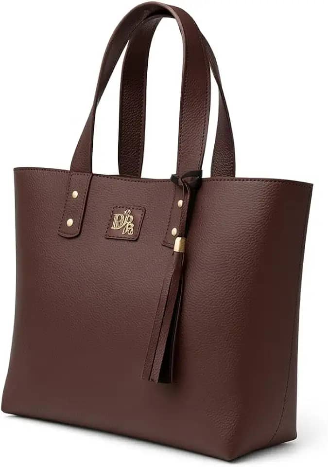 Bolsa Feminina em Couro Ecológico Grande com Alça Moderna e Versatil para o dia-a-dia.