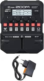 Pedaleira para Guitarra Zoom G1 Four