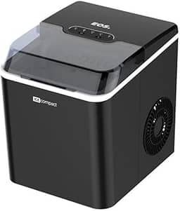 Máquina de Gelo 12kg Eos Ice Compact Emg04p Preto 110v