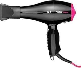 Secador, 220 V, Taiff, Titanium Pink, Preto
