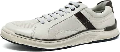 Sapatênis Denim Loop De Couro Preto