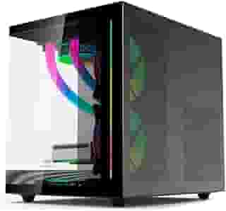 Gabinete AQUARIUS Gaming C3Tech MT-G810BK Preto frontal e lateral de vidro temperado USB 2.0, USB 3.0, Conector P2 para Audio e Microfone Comporta até 7 coolers Fan Filtro anti poeira