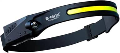 Lanterna de Cabeça LED Recarregável - Ciclismo, Pesca, Caminhada - Potente, Resistente à Água IPX4-5 Modos de Luz 270º Iluminação Uso Profissional