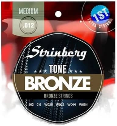 Encordoamento Violao Strinberg Aço Ws 12