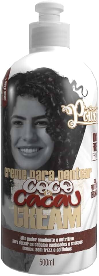 Soul Power Creme Para Pentear Coco E Cacau Cream - 500Ml