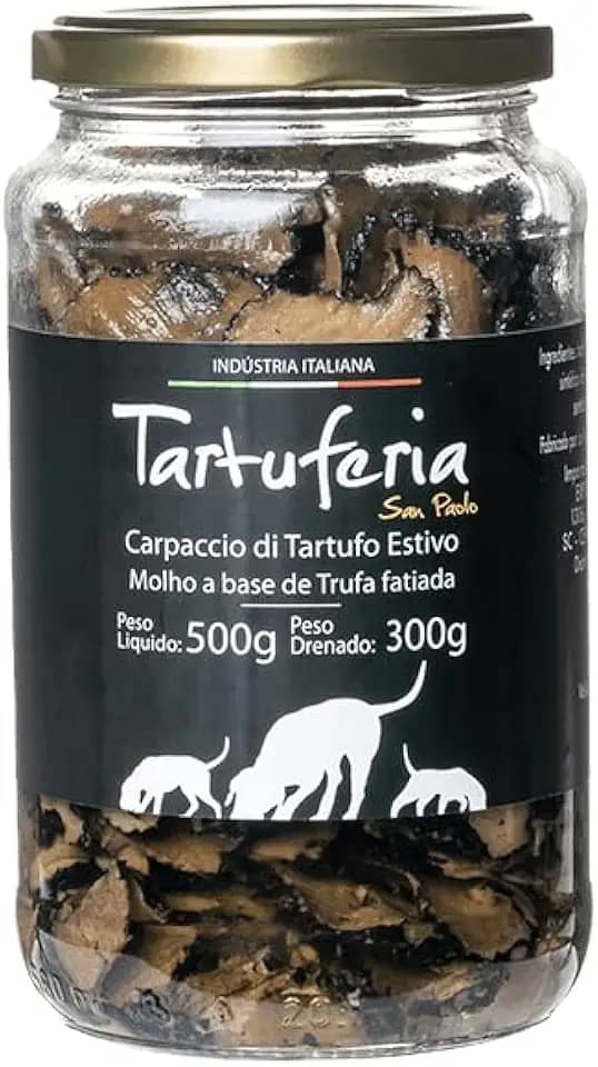 Carpaccio de Trufa Fatiada Tartuferia San Paolo 500g