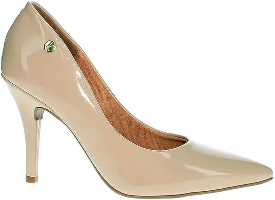 Scarpin Feminino Salto Alto Pelica Branco Vizzano 1184.1101