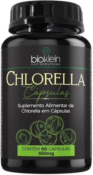 Clorella - 60 Cápsulas - Bioklein, Bioklein