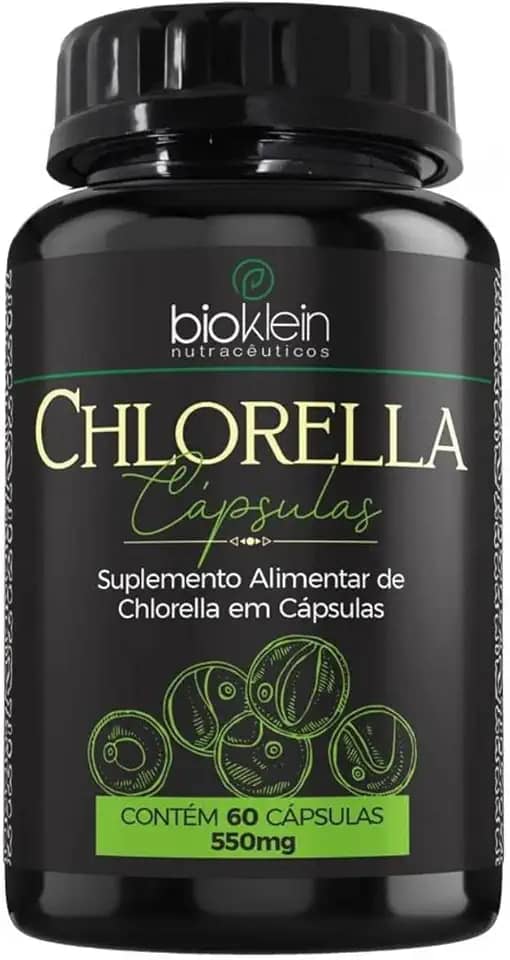 Clorella - 60 Cápsulas - Bioklein, Bioklein